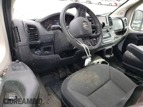 2022 Ram ProMaster Cargo z VIN 3C6LRVBG2NE118762, wystawiony jako Copart lot #50584385 z przebiegiem 48 409 mil mil oraz Szkoda całkowita • Salvage title. Historia ofert i sprzedaży dostępna na DreamBid. Obrazek 8.