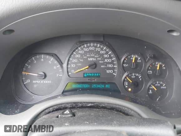 2004 Chevrolet TrailBlazer LT с VIN 1GNDT13SX42171237, выставлен на аукционе IAAI как лот 42915178 с пробегом 253 424 миль миль и . История ставок и продаж доступна на DreamBid. Изображение 7.