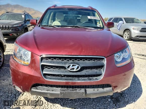 2009 Hyundai Santa Fe Limited z VIN 5NMSH73E89H229346, wystawiony jako Copart lot #81326925 z przebiegiem 107 810 mil mil oraz Szkoda całkowita • Salvage title. Historia ofert i sprzedaży dostępna na DreamBid. Obrazek 5.