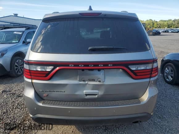 2020 Dodge Durango SXT Plus with VIN 1C4RDJAG0LC229990, listed as a Copart auction lot 80698535 with 165,603 mi miles and Clean title. Bid and sale history available at DreamBid. Image 6.
