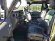 2022 Jeep Wrangler Unlimited Sahara Altitude with VIN 1C4HJXEG0NW255878, listed as a Copart auction lot 41437565 with 33,328 mi miles and Non repairable. Bid and sale history available at DreamBid. Image 7.