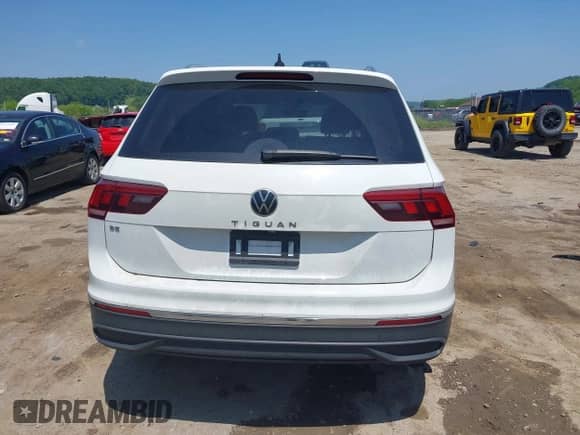 2022 Volkswagen Tiguan SE with VIN 3VV3B7AX0NM161692, listed as a IAAI auction lot 42426204 with 56,969 mi miles and . Bid and sale history available at DreamBid. Image 17.