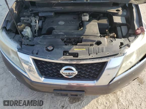 2016 Nissan Pathfinder SL with VIN 5N1AR2MN1GC621618, listed as a Copart auction lot 69296755 with Not provided miles and Salvage title. Bid and sale history available at DreamBid. Image 12.