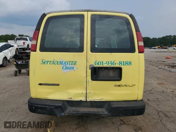 2005 Chevrolet Express Cargo z VIN 1GCEG15X651108928, wystawiony jako Copart lot #66899684 z przebiegiem 335 594 mil mil oraz Szkoda całkowita • Salvage title. Historia ofert i sprzedaży dostępna na DreamBid. Obrazek 6.