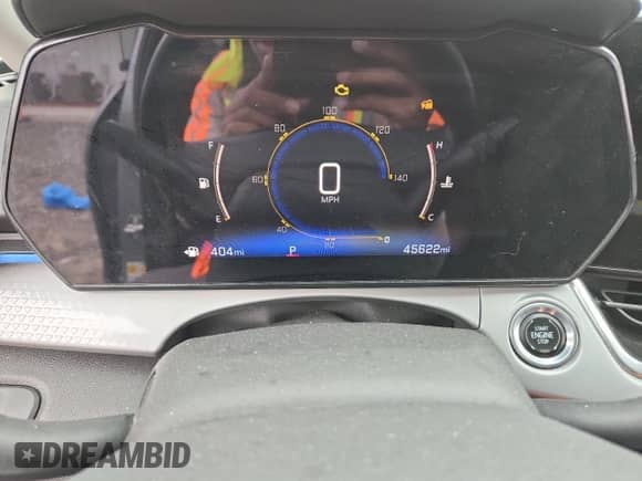 2024 Chevrolet Trax LT with VIN KL77LHE26RC129321, listed as a Copart auction lot 81609585 with 45,622 mi miles and Non repairable. Bid and sale history available at DreamBid. Image 9.