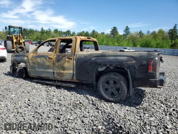 2017 GMC Sierra 1500 SLT z VIN 1GTV2NEJ6HZ217672, wystawiony jako Copart lot #56976625 z przebiegiem Nie podano mil oraz Szkoda całkowita • Salvage title. Historia ofert i sprzedaży dostępna na DreamBid. Obrazek 2.
