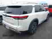 2023 Nissan Pathfinder Platinum with VIN 5N1DR3DG0PC255834, listed as a IAAI auction lot 42211426 with 24,523 mi miles and . Bid and sale history available at DreamBid. Image 4.