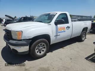2012 GMC Sierra 1500 Work Truck z VIN 1GTN1TEA0CZ342375, wystawiony jako Copart lot #57889365 z przebiegiem 255 349 mil mil oraz Szkoda całkowita • Salvage title. Historia ofert i sprzedaży dostępna na DreamBid. Obrazek 1.