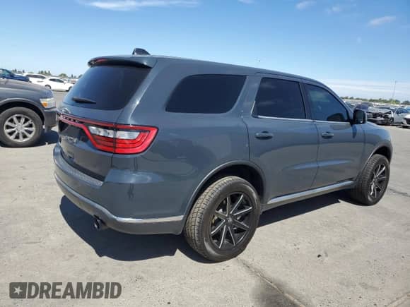 2018 Dodge Durango SXT with VIN 1C4RDJAG8JC282790, listed as a Copart auction lot 65405155 with 120,759 mi miles and Salvage title. Bid and sale history available at DreamBid. Image 3.