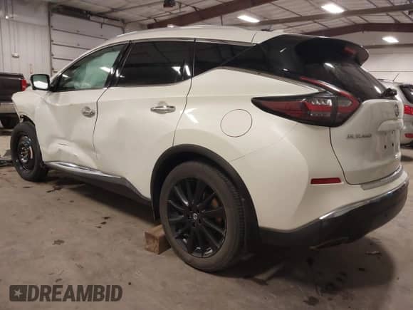 2021 Nissan Murano Platinum z VIN 5N1AZ2DSXMC138808, wystawiony jako IAAI lot #41441950 z przebiegiem 87 976 mil mil oraz . Historia ofert i sprzedaży dostępna na DreamBid. Obrazek 3.