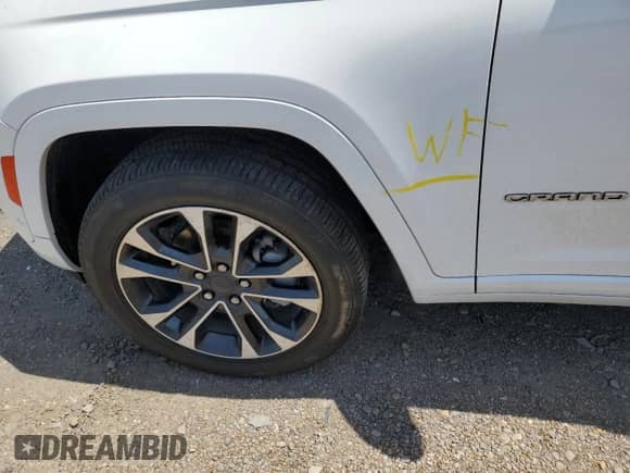 2023 Jeep Grand Cherokee Overland с VIN 1C4RJGDG2PC534873, выставлен на аукционе Copart как лот 51362765 с пробегом 28 020 миль миль и Списание • Salvage title. История ставок и продаж доступна на DreamBid. Изображение 13.