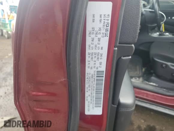 2020 Jeep Grand Cherokee Laredo E с VIN 1C4RJFAG1LC178585, выставлен на аукционе Copart как лот 61342285 с пробегом 47 997 миль миль и На запчасти • Non repairable. История ставок и продаж доступна на DreamBid. Изображение 13.