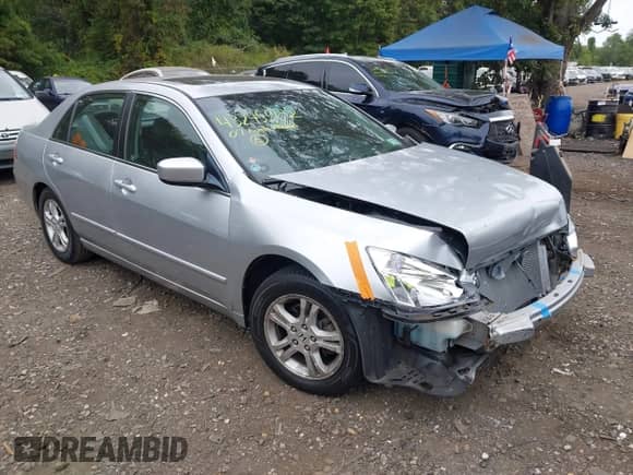 2007 Honda Accord EX-L с VIN 1HGCM56897A116024, выставлен на аукционе IAAI как лот 43245582 с пробегом 145 574 миль миль и . История ставок и продаж доступна на DreamBid. Изображение 1.