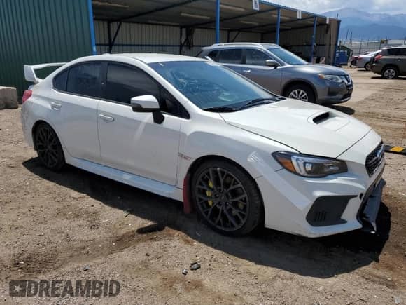 2019 Subaru WRX STI with VIN JF1VA2R6XK9813954, listed as a Copart auction lot 63298025 with 84,283 mi miles and Salvage title. Bid and sale history available at DreamBid. Image 4.