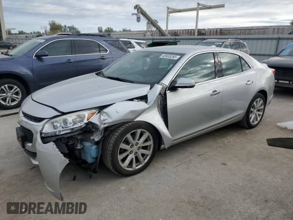 2016 Chevrolet Malibu LTZ with VIN 1G11E5SA5GF139470, listed as a Copart auction lot 85935265 with 161,911 mi miles and Salvage title. Bid and sale history available at DreamBid. Image 1.