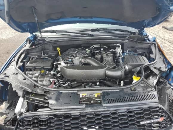 2025 Dodge Durango GT Plus with VIN 1C4RDJDG2SC517763, listed as a Copart auction lot 61590105 with 9,572 mi miles and Non repairable. Bid and sale history available at DreamBid. Image 12.