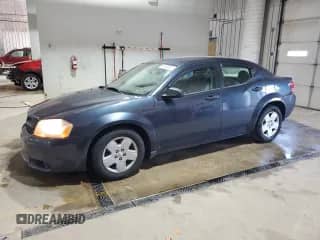 2008 Dodge Avenger with VIN 1B3LC46R28N238112, listed as a Copart auction lot 61568955 with 88,522 mi miles and Salvage title. Bid and sale history available at DreamBid. Image 1.