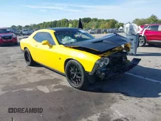 2017 Dodge Challenger 392 Hemi Scat Pack Shaker with VIN 2C3CDZFJ5HH599902, listed as a IAAI auction lot 43338191 with 63,222 mi miles and . Bid and sale history available at DreamBid. Image 1.