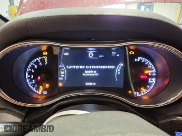 2018 Jeep Grand Cherokee Sterling с VIN 1C4RJFBG7JC285846, выставлен на аукционе Copart как лот 80693035 с пробегом 63 848 миль миль и Списание • Salvage title. История ставок и продаж доступна на DreamBid. Изображение 9.