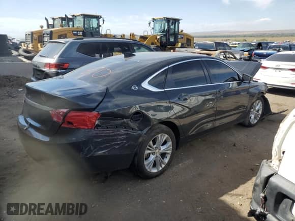 2015 Chevrolet Impala LT with VIN 2G1115SL9F9230066, listed as a Copart auction lot 53831815 with Not provided miles and Salvage title. Bid and sale history available at DreamBid. Image 3.
