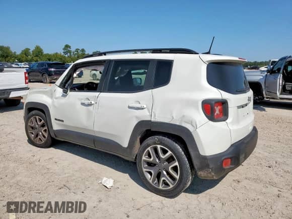 2018 Jeep Renegade Altitude with VIN ZACCJABB7JPG86886, listed as a Copart auction lot 80144975 with 65,437 mi miles and Salvage title. Bid and sale history available at DreamBid. Image 2.