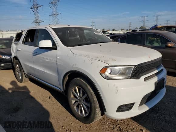 2020 Dodge Durango Pursuit with VIN 1C4RDJFG7LC261358, listed as a Copart auction lot 85288725 with Not provided miles and Salvage title. Bid and sale history available at DreamBid. Image 4.