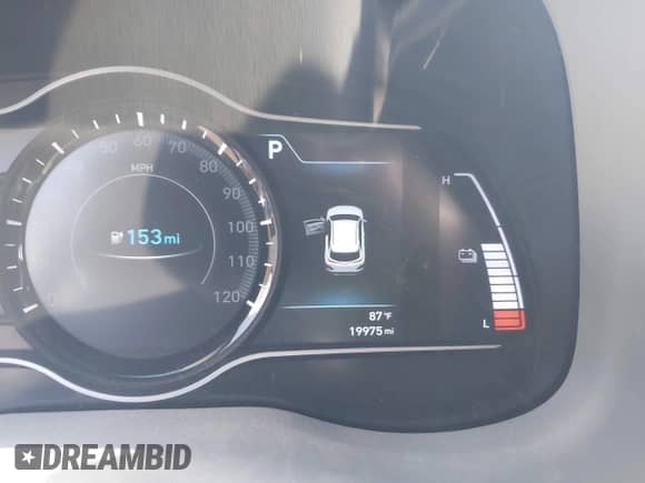 2020 Hyundai Kona Limited with VIN KM8K33AG6LU069569, listed as a IAAI auction lot 43104813 with 19,975 mi miles and . Bid and sale history available at DreamBid. Image 18.