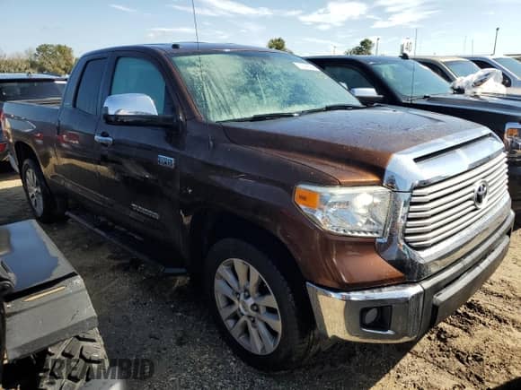 2015 Toyota Tundra Limited z VIN 5TFSY5F10FX186766, wystawiony jako Copart lot #73849804 z przebiegiem Nie podano mil oraz Szkoda całkowita • Salvage title. Historia ofert i sprzedaży dostępna na DreamBid. Obrazek 4.