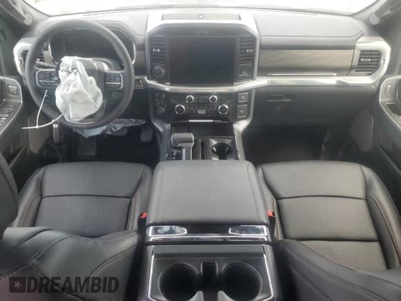 2025 Ford F-150 Lariat with VIN 1FTFW5LD4SFA95831, listed as a Copart auction lot 61620295 with 713 mi miles and Salvage title. Bid and sale history available at DreamBid. Image 8.