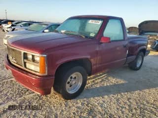 1989 GMC Sierra 1500 z VIN 1GTDC14HXKZ548889, wystawiony jako Copart lot #74876684 z przebiegiem 205 365 mil mil oraz Szkoda całkowita • Salvage title. Historia ofert i sprzedaży dostępna na DreamBid. Obrazek 1.