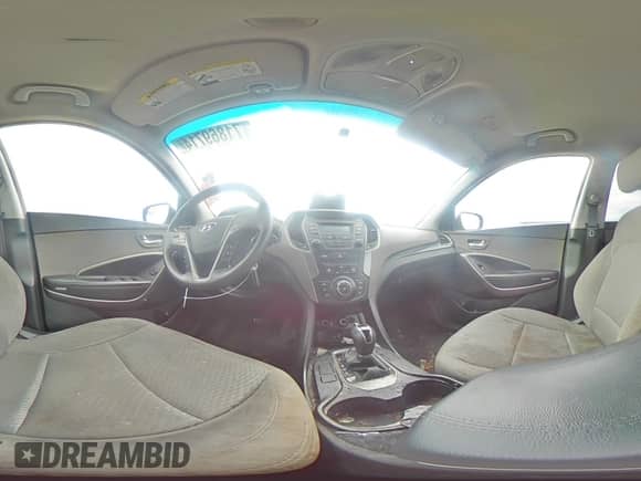 2016 Hyundai Santa Fe with VIN 5XYZT3LB1GG347628, listed as a Copart auction lot 71869714 with 167,582 mi miles and Salvage title. Bid and sale history available at DreamBid. Image 13.