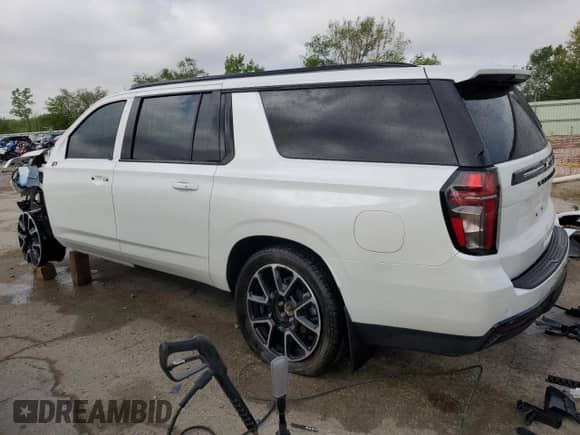 2024 Chevrolet Suburban RST с VIN 1GNSKEKD9RR356205, выставлен на аукционе Copart как лот 56562055 с пробегом 7 283 миль миль и Списание • Salvage title. История ставок и продаж доступна на DreamBid. Изображение 2.