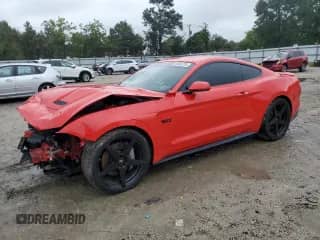 2019 Ford Mustang GT z VIN 1FA6P8CF9K5111789, wystawiony jako Copart lot #80625255 z przebiegiem 32 337 mil mil oraz Szkoda całkowita • Salvage title. Historia ofert i sprzedaży dostępna na DreamBid. Obrazek 1.