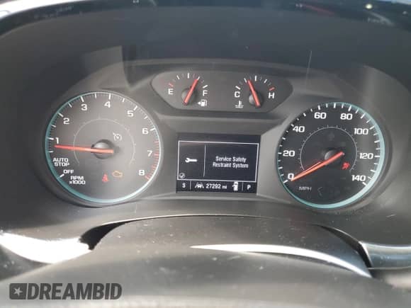 2023 Chevrolet Traverse LS with VIN 1GNERFKW2PJ309612, listed as a Copart auction lot 80000765 with 27,292 mi miles and Salvage title. Bid and sale history available at DreamBid. Image 9.
