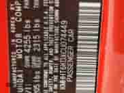 2012 Hyundai Genesis Coupe Premium with VIN KMHHT6KDXCU074449, listed as a Copart auction lot 67478055 with 69,631 mi miles and Salvage title. Bid and sale history available at DreamBid. Image 13.