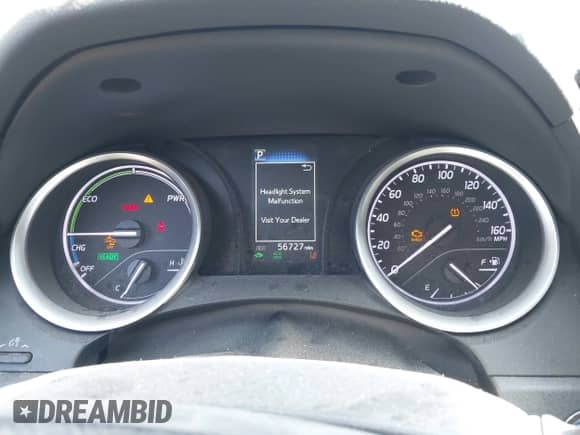 2022 Toyota Camry Hybrid LE with VIN 4T1C31AK9NU592164, listed as a IAAI auction lot 43394960 with 56,727 mi miles and . Bid and sale history available at DreamBid. Image 7.