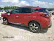 2019 Nissan Murano SL z VIN 5N1AZ2MJ1KN151469, wystawiony jako Copart lot #66576365 z przebiegiem 50 802 mil mil oraz Szkoda całkowita • Salvage title. Historia ofert i sprzedaży dostępna na DreamBid. Obrazek 2.