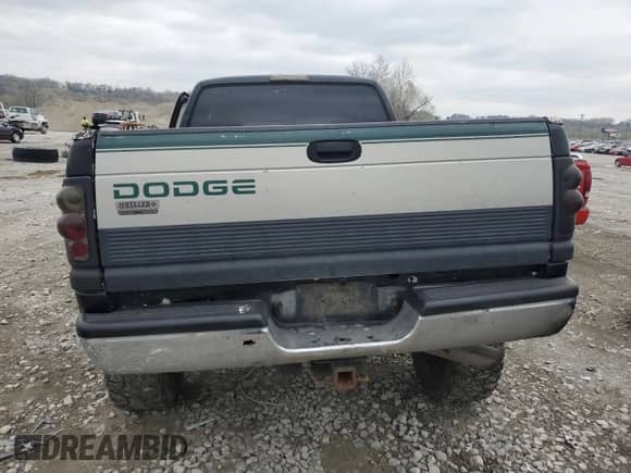 1999 Dodge 2500 with VIN 1B7KF2366XJ626305, listed as a Copart auction lot 63206795 with Not provided miles and Salvage title. Bid and sale history available at DreamBid. Image 6.