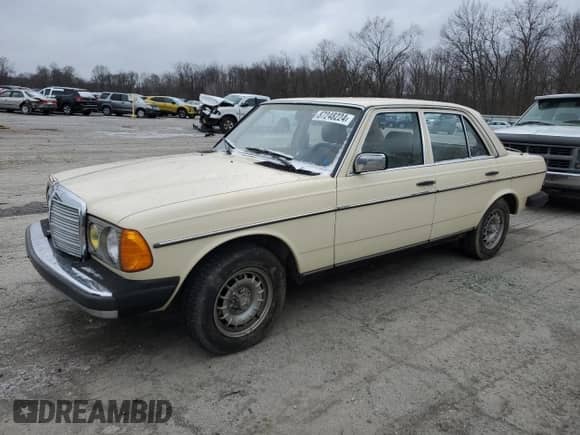 1985 Mercedes-Benz 300 с VIN WDBAB33C1FA213675, выставлен на аукционе Copart как лот 87248224 с пробегом 151 084 миль миль и Списание • Salvage title. История ставок и продаж доступна на DreamBid. Изображение 1.
