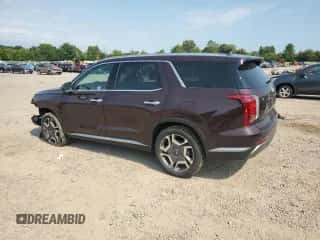 2024 Hyundai Palisade SEL с VIN KM8R4DGE6RU775411, выставлен на аукционе Copart как лот 70783664 с пробегом 2 524 миль миль и Списание • Salvage title. История ставок и продаж доступна на DreamBid. Изображение 2.