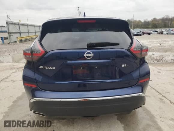 2024 Nissan Murano SL with VIN 5N1AZ2CJ3RC115404, listed as a Copart auction lot 81108454 with 6,396 mi miles and Salvage title. Bid and sale history available at DreamBid. Image 6.