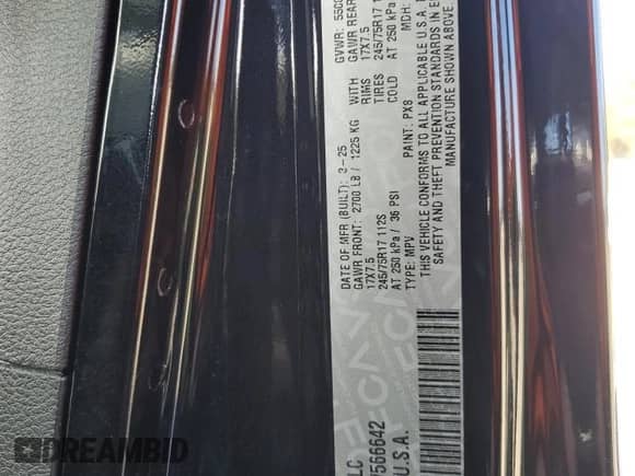 2025 Jeep Wrangler Sport S с VIN 1C4PJXDN4SW566642, выставлен на аукционе Copart как лот 71816915 с пробегом 936 миль миль и Списание • Salvage title. История ставок и продаж доступна на DreamBid. Изображение 13.