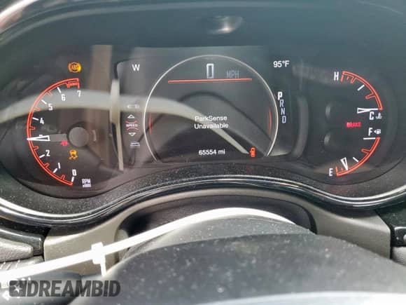2021 Dodge Durango GT with VIN 1C4RDHDG9MC803802, listed as a Copart auction lot 66306775 with 65,554 mi miles and Salvage title. Bid and sale history available at DreamBid. Image 9.