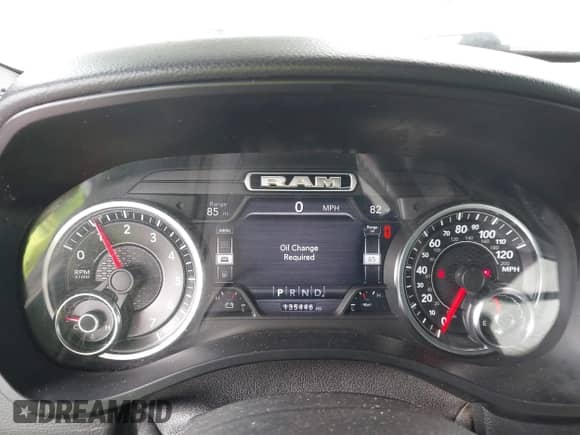 2019 Ram 1500 Big Horn with VIN 1C6RREFT3KN706436, listed as a IAAI auction lot 43433957 with 135,446 mi miles and . Bid and sale history available at DreamBid. Image 7.