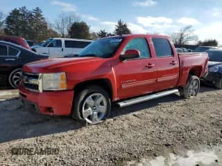 2011 Chevrolet Silverado 1500 LTZ with VIN 3GCPCTE03BG142664, listed as a Copart auction lot 87546725 with 114,225 mi miles and Salvage title. Bid and sale history available at DreamBid. Image 1.