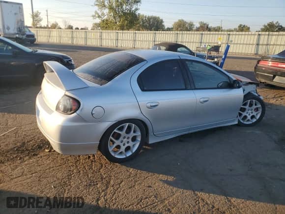 2005 Dodge Neon SRT-4 with VIN 1B3ES66S45D168222, listed as a Copart auction lot 81183955 with 37,996 mi miles and Clean title. Bid and sale history available at DreamBid. Image 3.