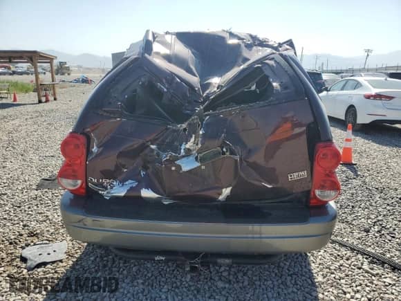 2005 Dodge Durango SLT with VIN 1D4HB48D95F605136, listed as a Copart auction lot 64284035 with 133,169 mi miles and Salvage title. Bid and sale history available at DreamBid. Image 6.