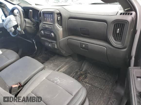 2024 Chevrolet Silverado 1500 Work Truck with VIN 1GCRDAEK8RZ215758, listed as a Copart auction lot 85869035 with 23,734 mi miles and Clean title. Bid and sale history available at DreamBid. Image 8.