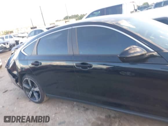 2023 Honda Accord Sport with VIN 1HGCY2F5XPA021349, listed as a IAAI auction lot 43313057 with 56,964 mi miles and . Bid and sale history available at DreamBid. Image 13.