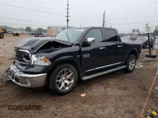 2017 Ram 1500 Limited z VIN 1C6RR7PT1HS734966, wystawiony jako Copart lot #59628945 z przebiegiem 106 859 mil mil oraz Szkoda całkowita • Salvage title. Historia ofert i sprzedaży dostępna na DreamBid. Obrazek 1.